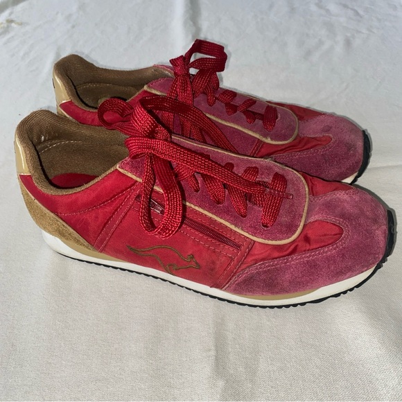 kangaROOS Shoes Kangaroos Retro Red Running Shoes Lotus Mens 9